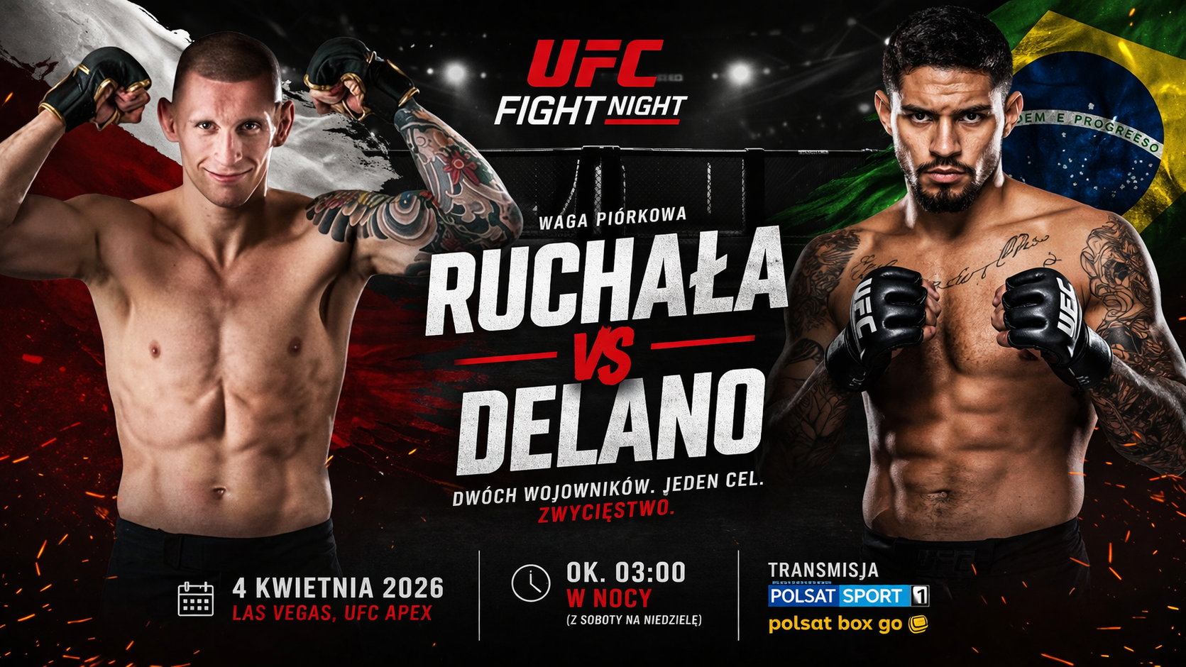 Robert Ruchała wraca do oktagonu UFC. Przed Polakiem ważny pojedynek z Jose Delano